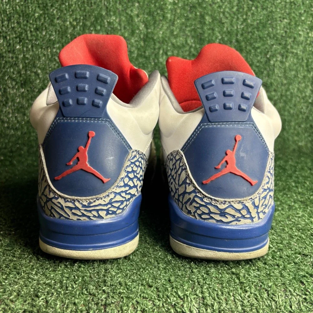Jordan Son of Mars Low True Blue‎ Elephant Print Basketball Shoes White Mens 10